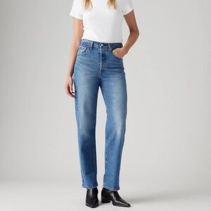 Levi’s Ribcage Straight Ankle Jeans